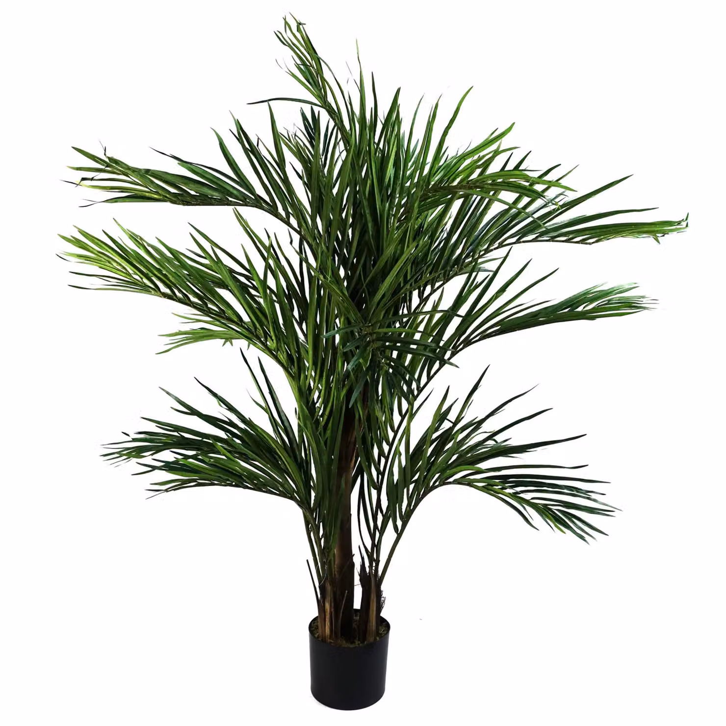 Botanik Green Areca Palm Artificial Tree, Height: 130 cm – 3