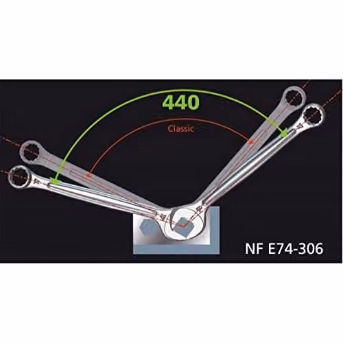 Facom 24mm Combination Spanner in Silver
