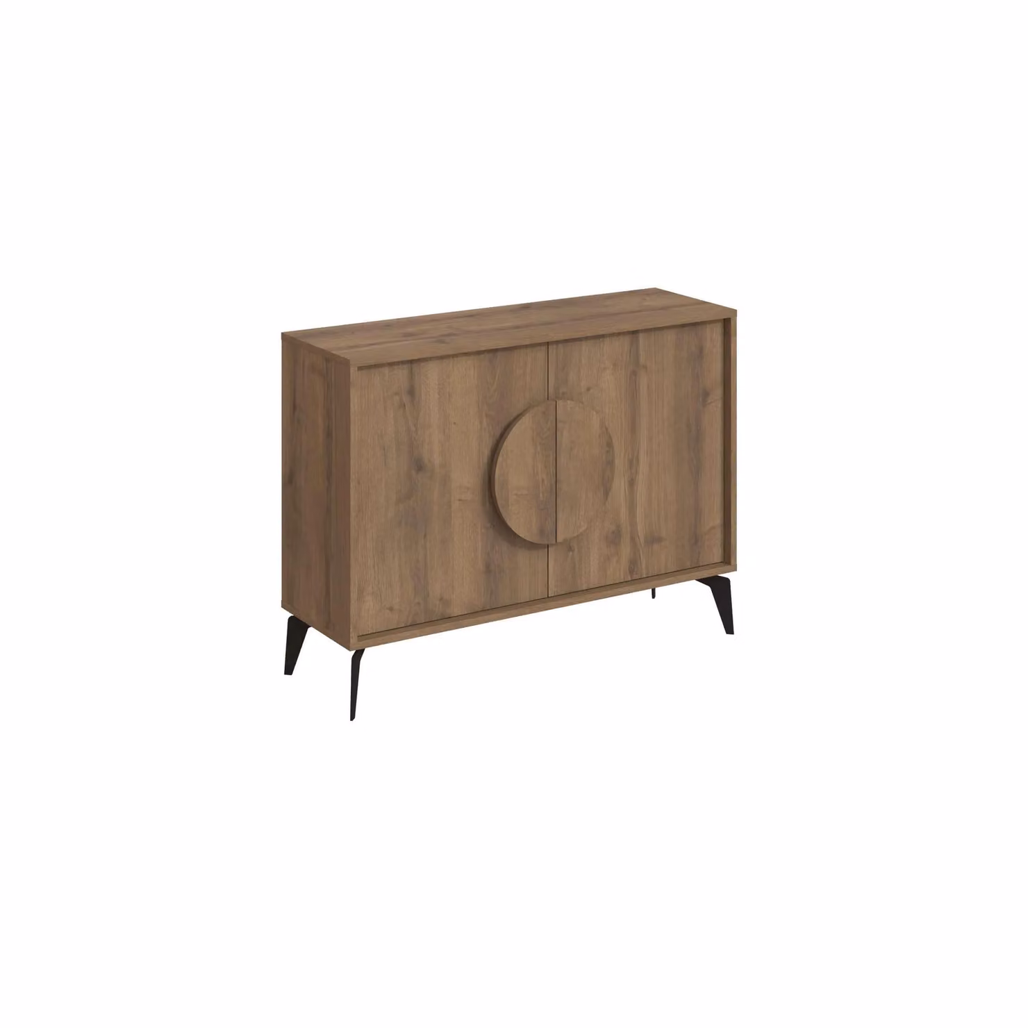 Decortie Gora 2 Door Sideboard in Dark Brown, 2 Pack – 2
