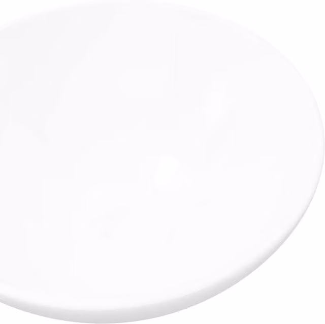 Berkfield Home Elegant Round Ceramic Countertop Bathroom Sink Basin, White, Diameter: 32.5 cm, Height: 14 cm