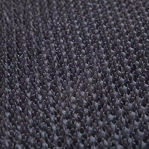 Nicola Spring Heavy Duty Rubber Door Mat, Black, W: 60 cm, D: 40 cm, H: 1 cm – 4