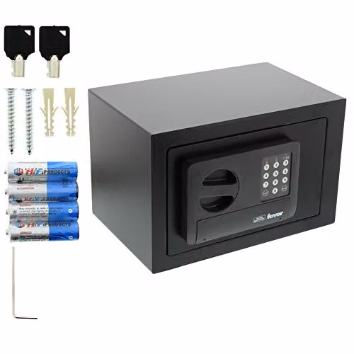 Burg-Wächter Favor Electronic Furniture Safe, Black, H x W x D: 20 x 31 x 20 cm – 2