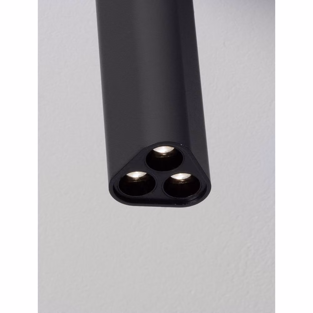 Netlighting Etho Surface Mounted Cylinder Downlight in Sandy Black, 6W LED, 454lm, 3000K Warm White, Diameter: 20 cm – 2