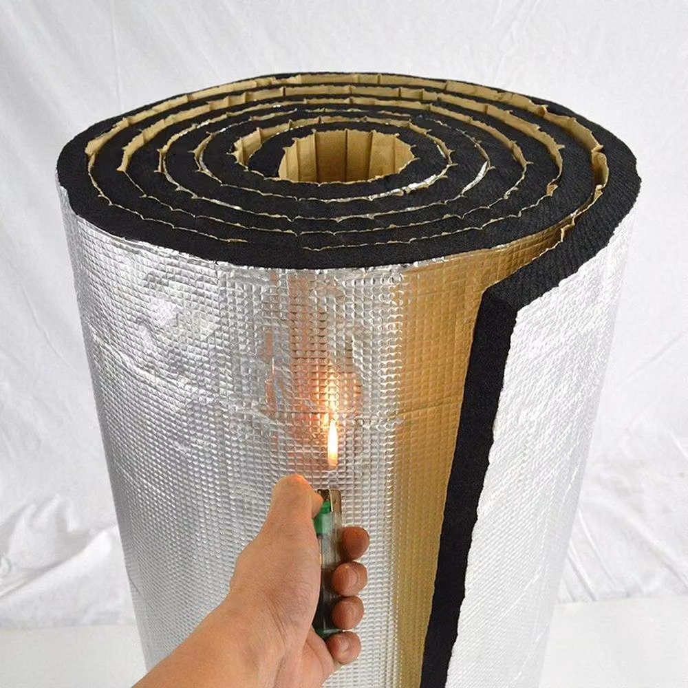 NESTLUNE Self-adhesive Aluminum Foil Building and Car Insulation, Silver, W: 100 cm, L: 1000 cm – 2