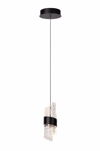 Lucide Kligande Adjustable LED Pendant Light, Black, Diameter: 13 cm