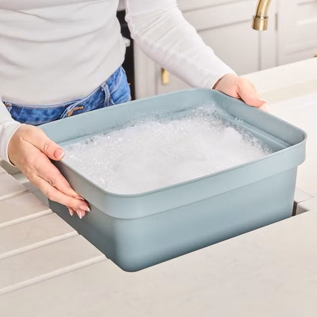 Minky Sink Bowl in Blue
