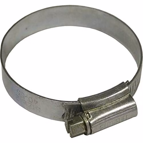 Faithfull Stainless Steel Jubilee Hose Clips in Silver