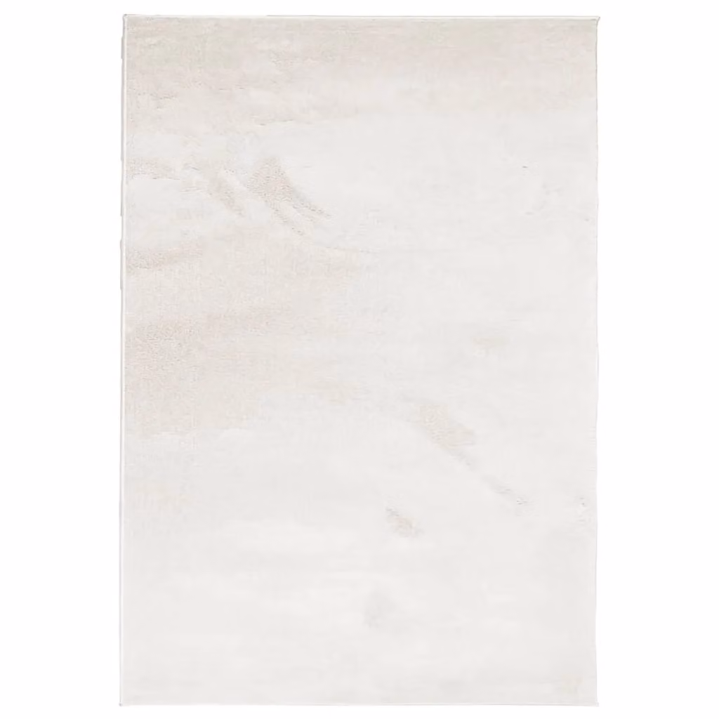 Berkfield Home OVIEDO Short Pile Rug, Beige, W: 140 cm, L: 200 cm – 1