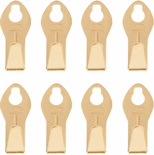 Takker Brass-Plated Picture Hooks in Gold
