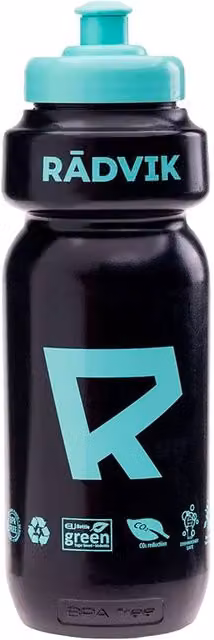 Radvik Biobidonic 650ml Water Bottle in Black