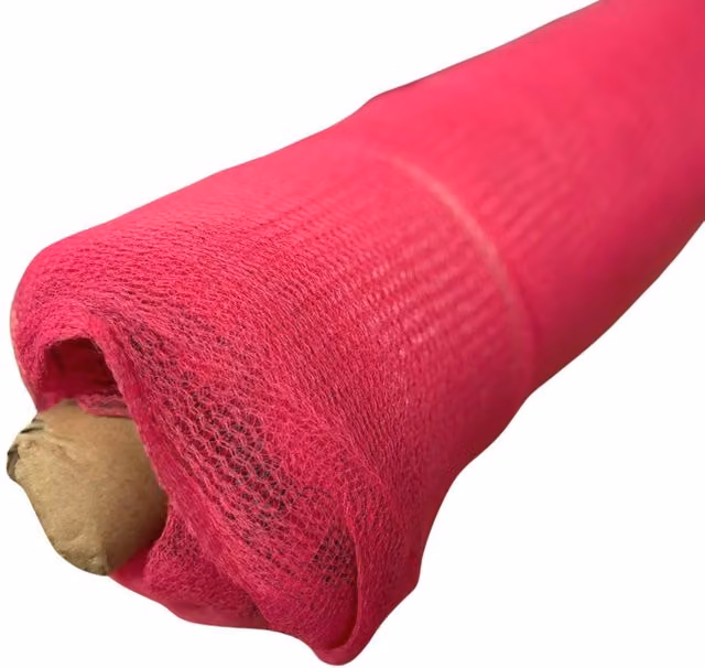 Pegdev Pink Heavy Duty UV Stabilised Polyethylene Temporary Fencing Mesh 9m – 1
