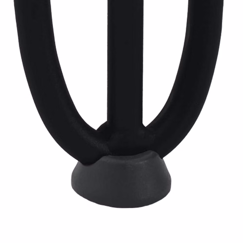 Berkfield Home Black Matt Steel Hairpin Table Legs, 4 Pieces, Height: 42 cm – 2