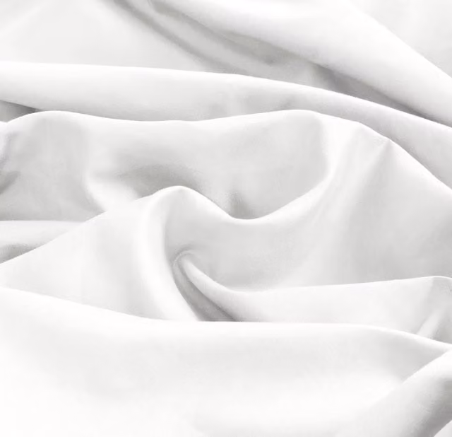 NewEdgeBlinds Lyla White Microfibre Fitted Sheet, W/D/H: 180 x 200 cm