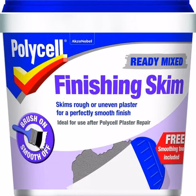 Polycell Finishing Skim Polyfilla, 1 l, Grey or Purple – 1