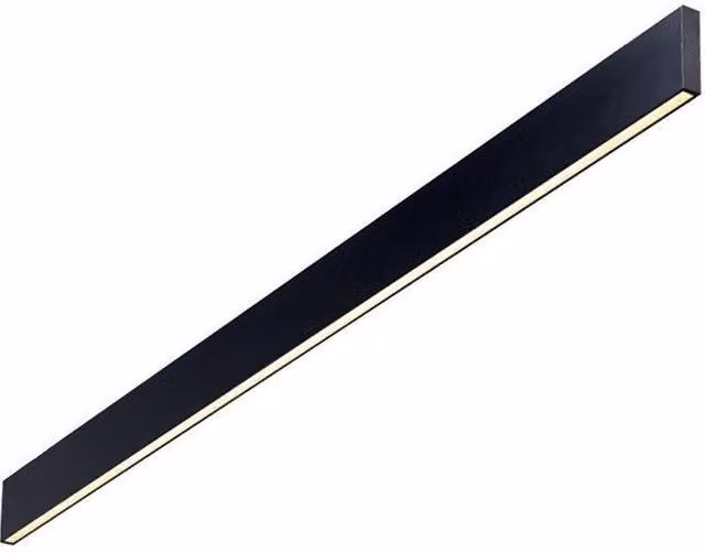 Netlighting Linus Decorative Linear Integrated LED Wall Light in Black, 4000K Cool White – 1