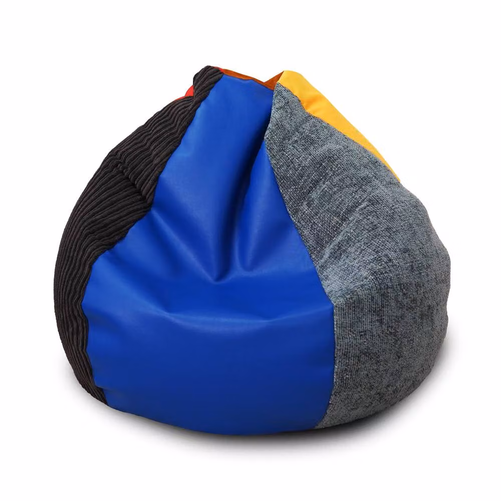 rucomfy Sensory Adult Bean Bag Chair in Multicolour Fabric – 2