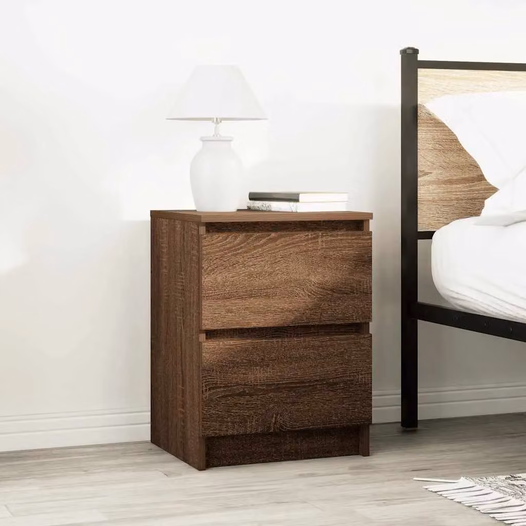 Berkfield Home Brown Oak TV Cabinet W/D/H: 40 x 35 x 54 cm – 3