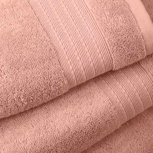 Bianca Supima Cotton Hand Towel in Pink, W: 50 cm x H: 90 cm – 2