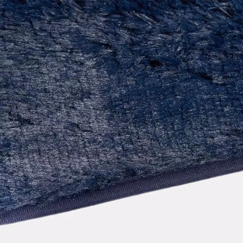 Sienna OHS Fluffy Shaggy Area Rug in Blue, W: 160 cm, L: 230 cm – 5