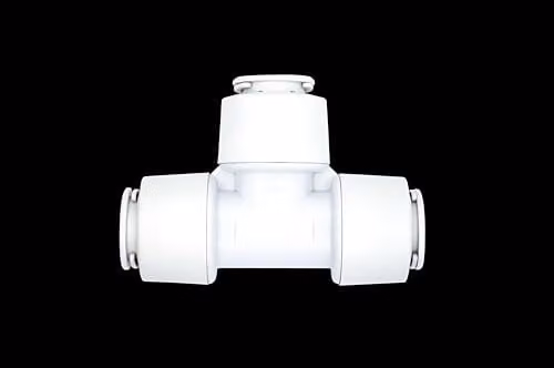 FloPlast FloFit+ 22mm Tee in White