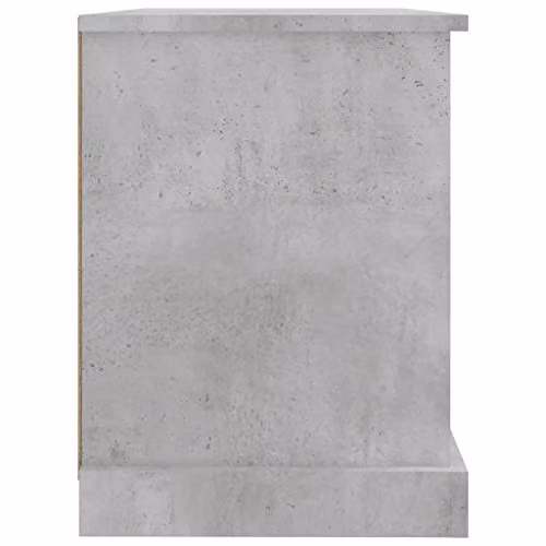 vidaXL TV Cabinet in Concrete Grey, W: 73 cm, D: 35.5 cm, H: 47.5 cm, Made of MDF – 4