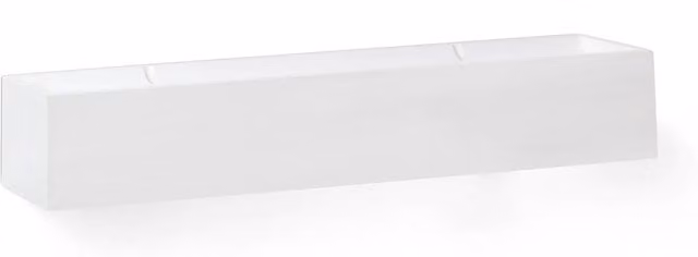 Faro Tera LED Indoor Wall Light in White Plaster