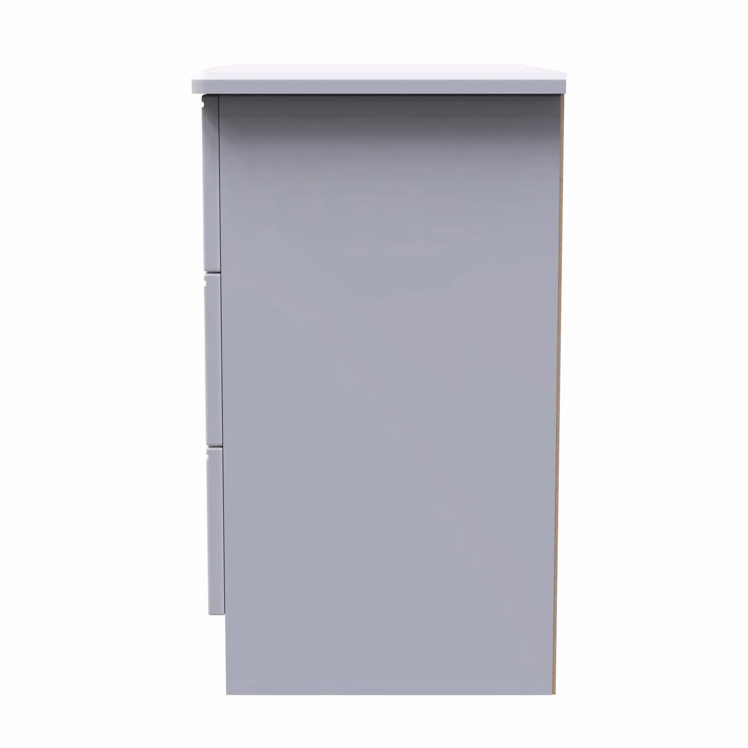 Albert 3 Drawer Chest in Grey – 2