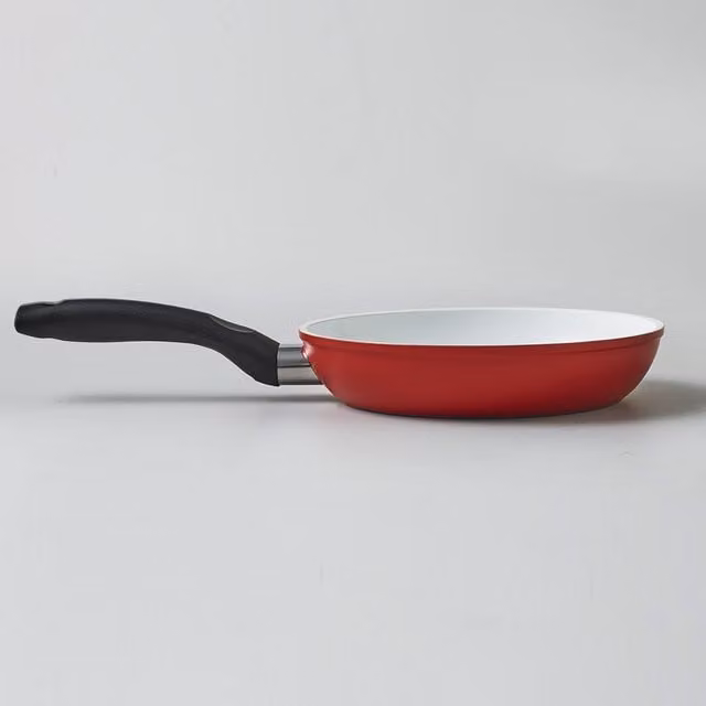 JML Ceracraft Pro Ceramic Frying Pan, Red, 28 cm