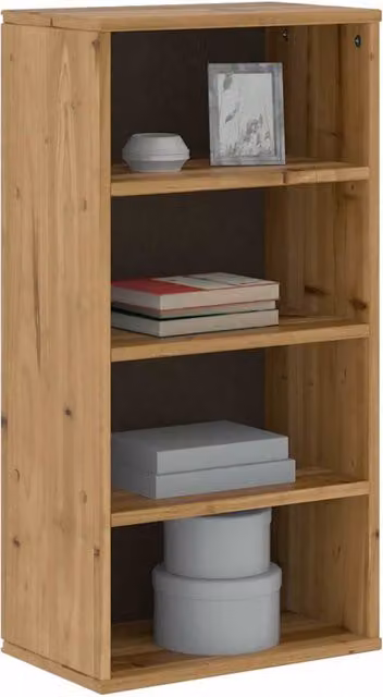 Berkfield Home ODDA Side Cabinet in Brown Solid Pine Wood, W/D/H: 40 x 24 x 79 cm