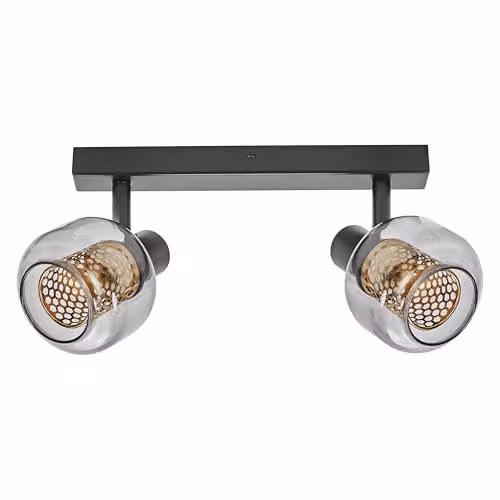 Osram Decor Spot Firefly LED Ceiling Light Black, Dimmable, E14, Warm White