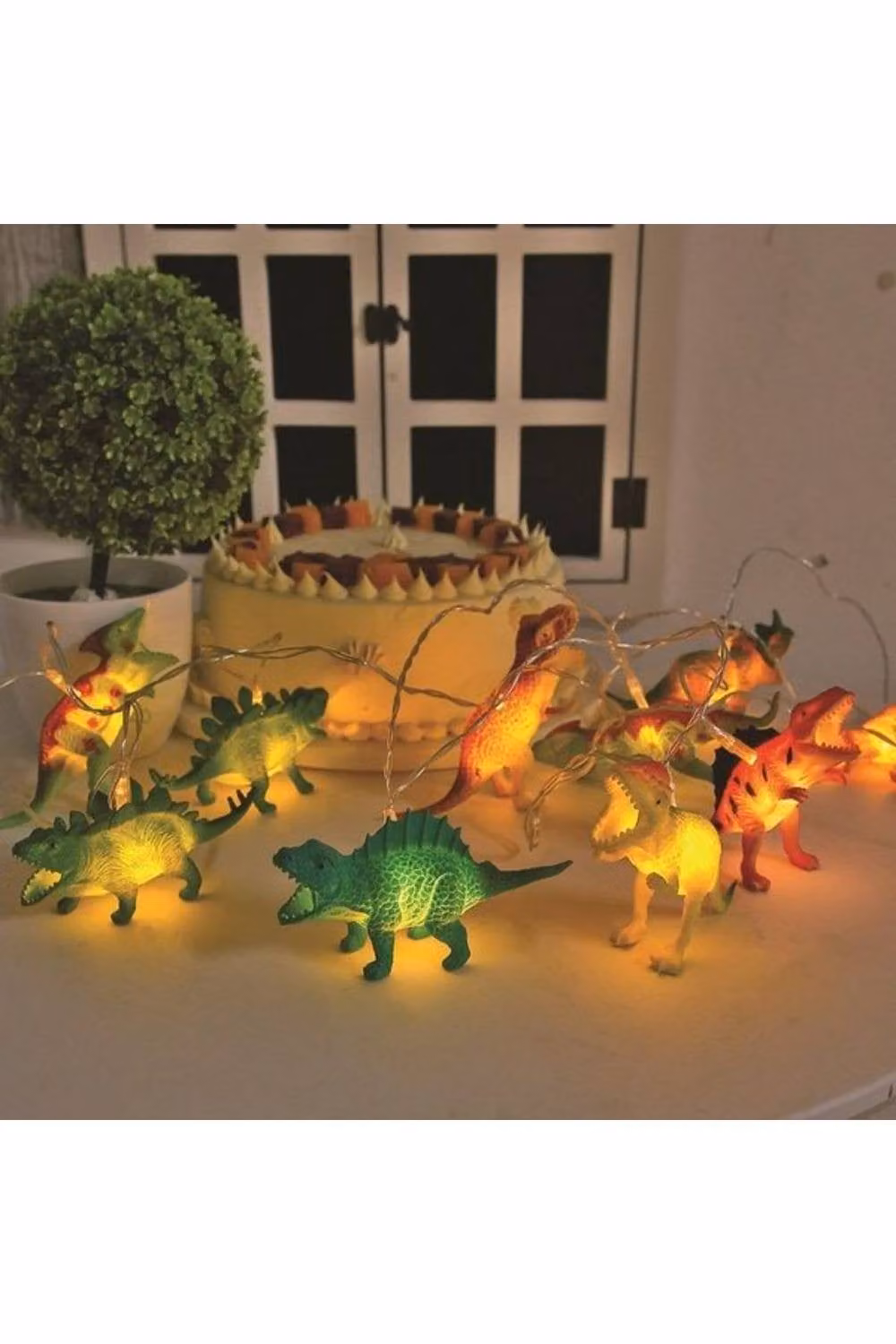 KDMD 10 Warm White Dino LED String Lights in Multicolour – 2