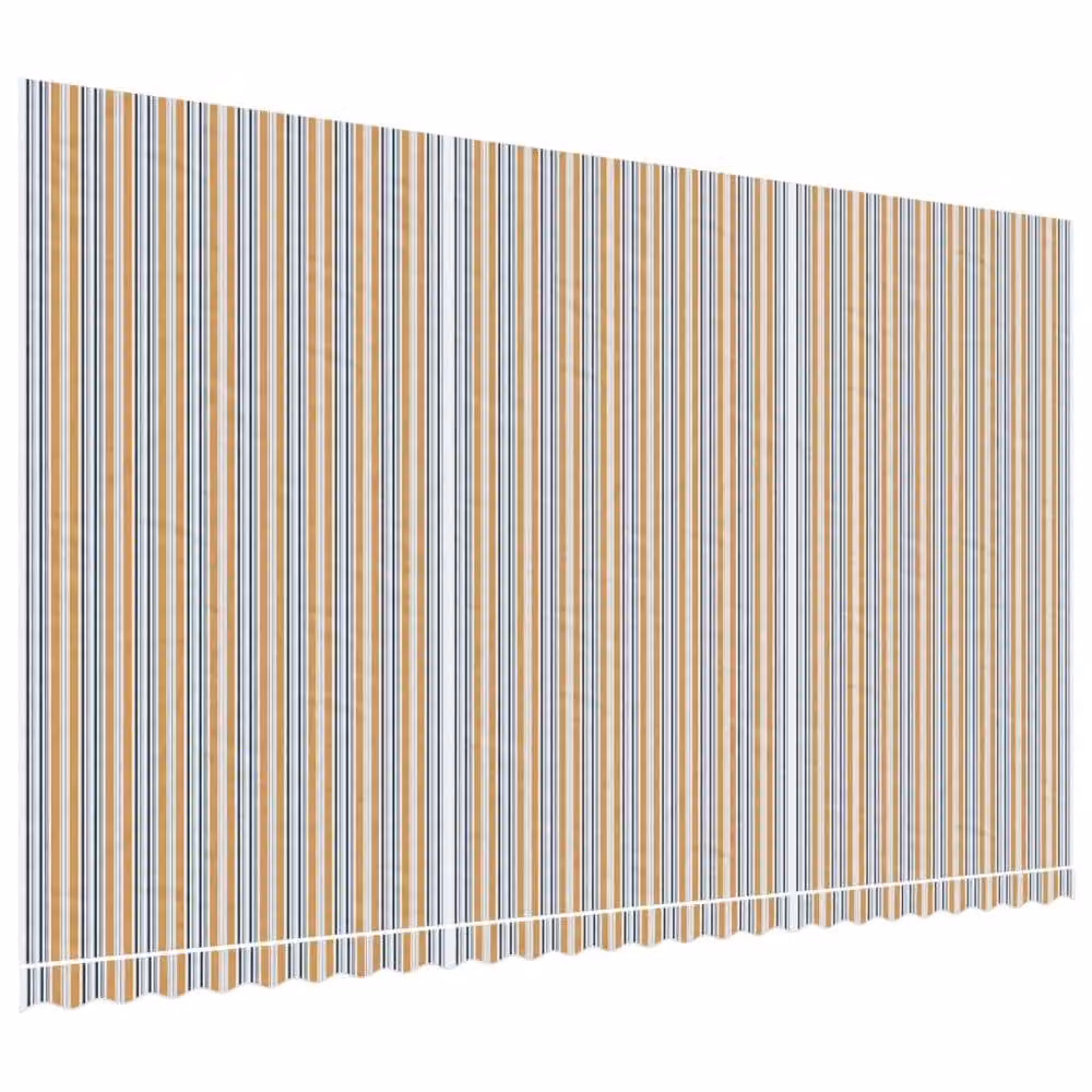 Berkfield Home Replacement Polyester Awning Fabric in Multicolour Stripe, W x D: 6 x 3.5 m – 2