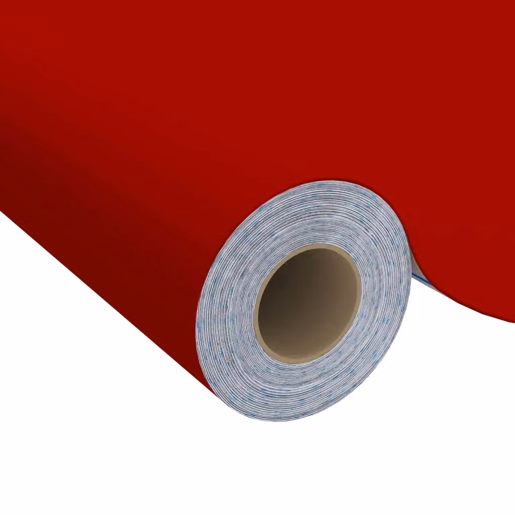 Berkfield Home Self-adhesive PVC Furniture Film, Red, 2 Pack, W: 500 cm, H: 90 cm – 3