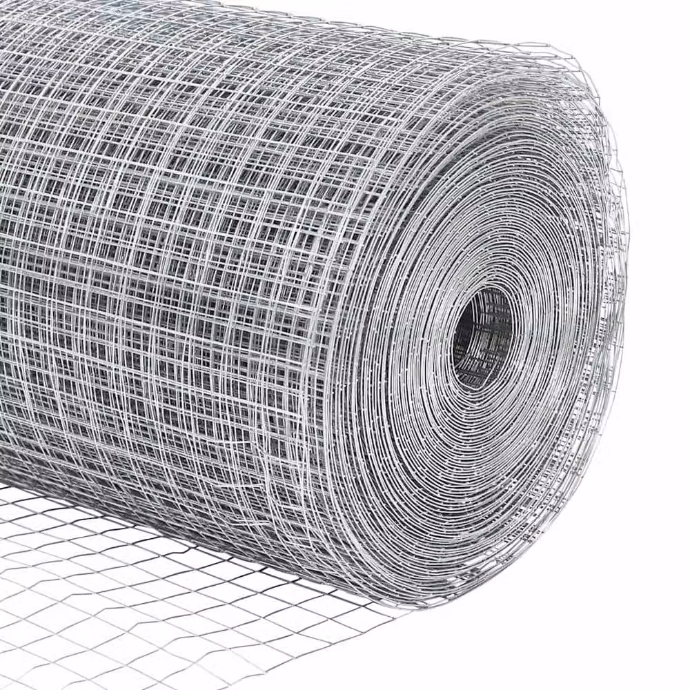 Berkfield Home Silver Galvanised Steel Welded Wire Fence with 5 U-Profile In-Ground Posts, W: 10 m, H: 0.8 m – 3