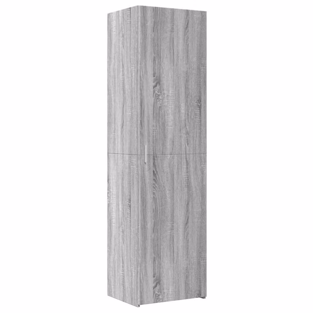 Berkfield Home Grey Sonoma Modern Highboard in MDF, W/D/H: 50 x 42.5 x 185 cm – 2