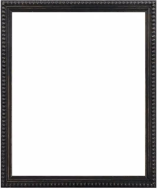 Crown Black Bobbin Wooden Picture Frame 7x5 Inch – 1