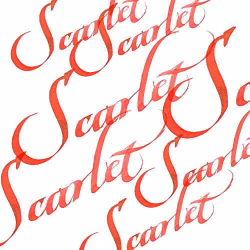 Winsor and Newton Calligraphy Ink Scarlet Red 30ml – 2