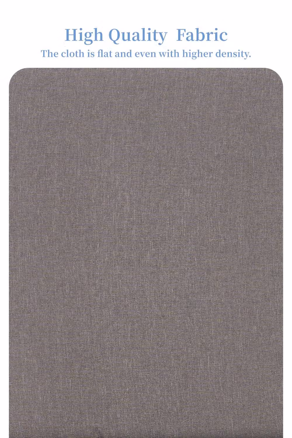 Garden Sanctuary Grey Outdoor Sun Lounge Cushion with Weatherproof Polyester Fabric and Foam Filling – 3