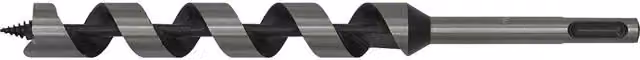 Loops SDS Plus Auger Wood Drill Bit, Silver and Multicolour, Diameter: 20 mm, Length: 235 mm – 1