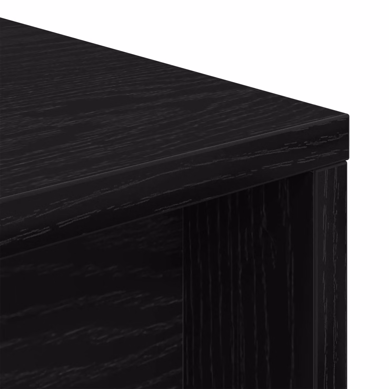 Berkfield Modern Writing Desk in Black Oak, W/D/H: 200 x 50 x 76 cm – 4