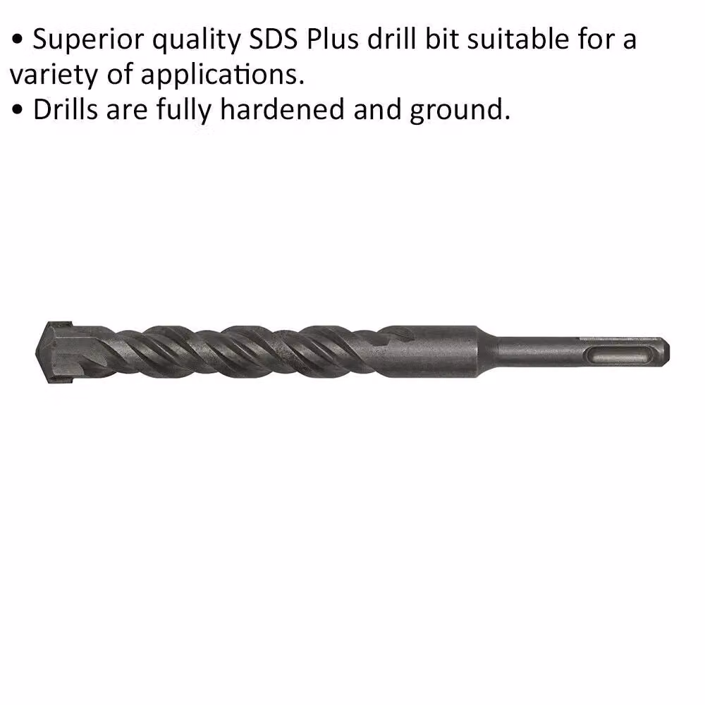 Loops SDS Plus Drill Bit, Grey and Multicolour, Diameter: 19 mm, Length: 200 mm – 2
