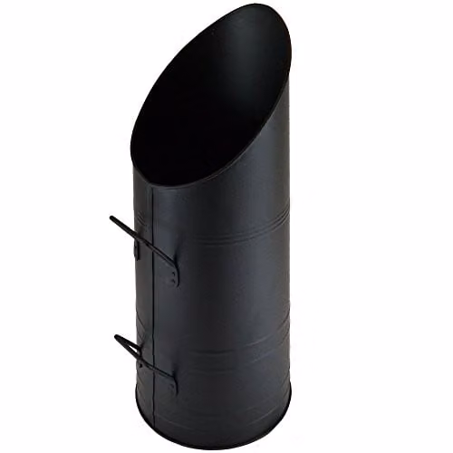 Inglenook Harewood Black Coal Scuttle/Bucket, Black