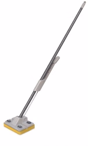 Addis Superdry Mop with Wringer and Refillable Head in Black and Grey