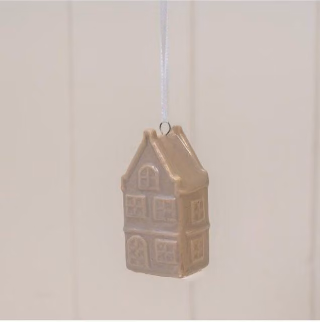 KDMD Brown Ceramic Hanging House Pendant