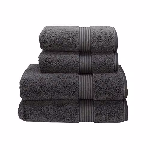Christy Supreme Hygro Luxury Cotton Bath Sheet in Grey