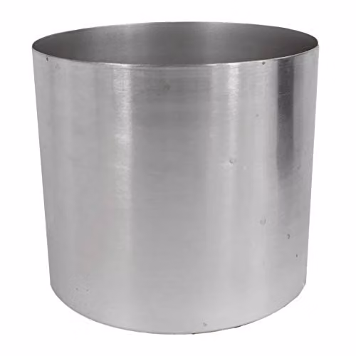 LeafUK Rustic Metal Tabletop Planter in Black or Silver, W/D/H: 18 x 18 x 20 cm – 2