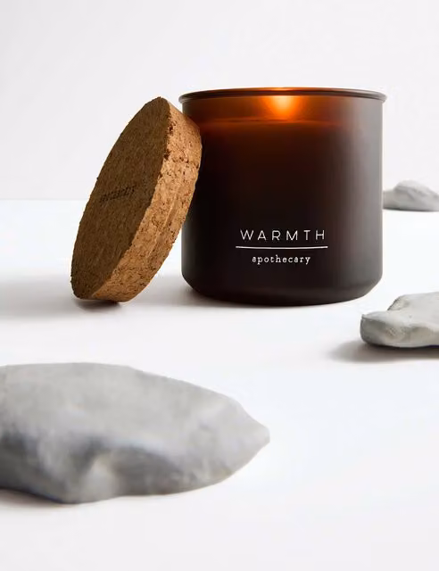 Apothecary Warmth Refillable Amber Candle