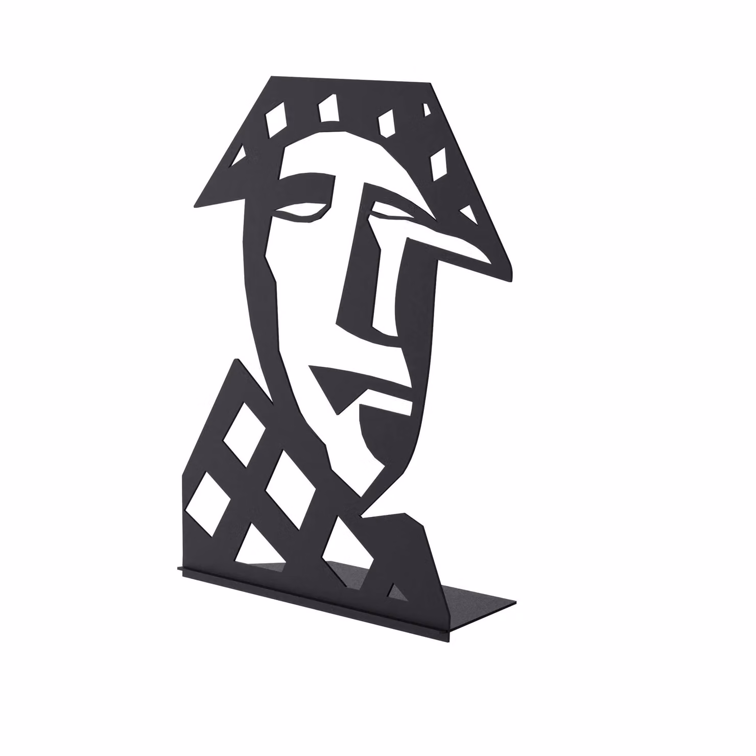 Decortie Max Modern Black Metal Human Figure Tabletop Decorative Ornament – 3