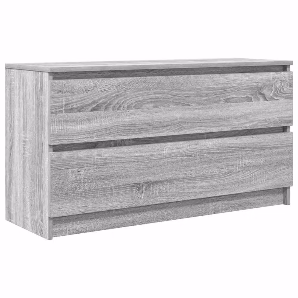 Berkfield Home Grey Sonoma TV Cabinet in Engineered Wood W/D/H: 100 x 35 x 54 cm – 2