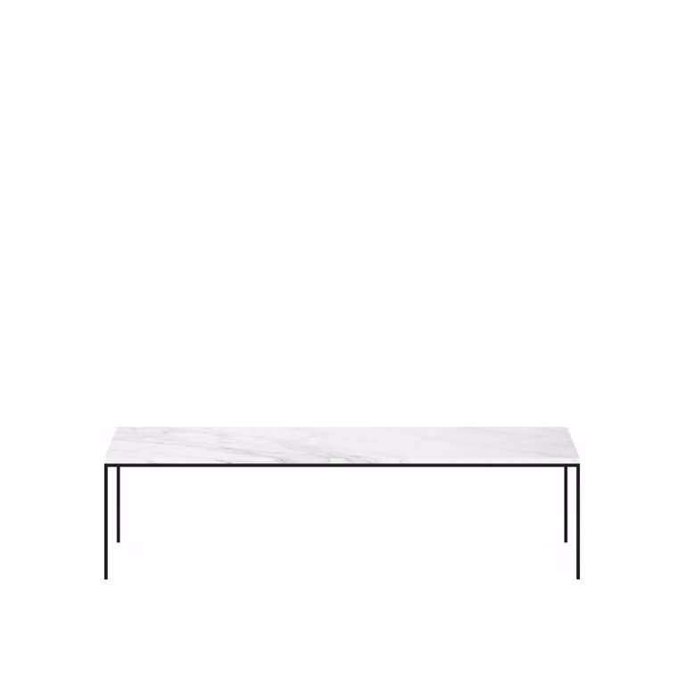 Dome Deco MOMA Coffee Table with White Marble Top